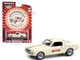 1965 Ford Mustang Fastback #56 Cream Auto Daredevils Tournament Of Thrills Hobby Exclusive 1/64 Diecast Model Car Greenlight 30265