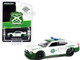 2006 Dodge Charger Police Car Green White Carabineros de Chile Hobby Exclusive 1/64 Diecast Model Car Greenlight 30270