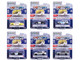 Hot Pursuit Set of 6 Police Cars Series 38 1/64 Diecast Model Cars Greenlight 42960