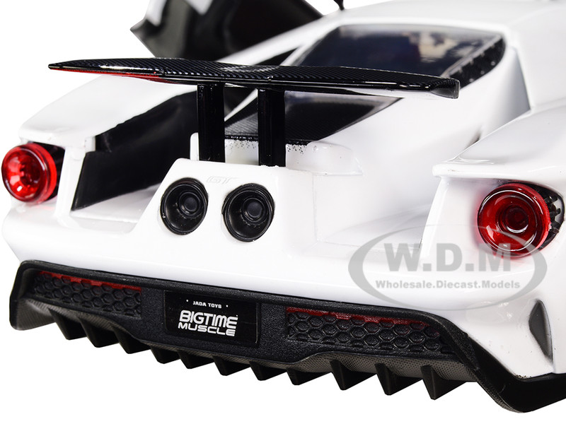 2021 Ford Gt #98 White Heritage Edition Bigtime Muscle Series 1/24