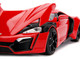 Lykan Hypersport Red Lights Dom Figurine Fast & Furious Movie 1/18 Diecast Model Car Jada 31140