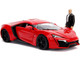 Lykan Hypersport Red Lights Dom Figurine Fast & Furious Movie 1/18 Diecast Model Car Jada 31140
