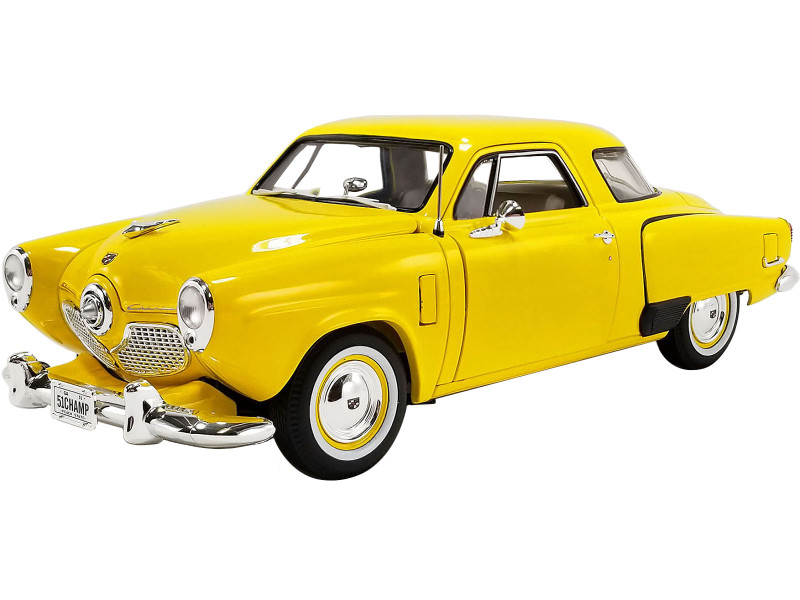 1951 Studebaker Champion Solar Yellow Limited Edition 250 pieces Worldwide 1/18 Diecast Model Car ACME A1809203