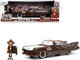 1959 Cadillac Coupe DeVille Brown White with Graphics Count Chocula Diecast Figurine Hollywood Rides Series 1/24 Diecast Model Car Jada 32204