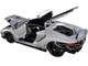 Lamborghini Centenario Gray Metallic Black Top Hyper-Spec Series 1/24 Diecast Model Car Jada 32277