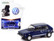 1979 Volkswagen Rabbit Tarpon Blue White Stripes Club Vee V-Dub Series 13 1/64 Diecast Model Car Greenlight 36030 C