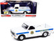 1972 Chevrolet C-10 Pickup Truck White Blue Stripes Delaware State Police Hot Pursuit Series 1/24 Diecast Model Car Greenlight 85531