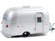 Airstream 16’ Bambi Sport Camper Travel Trailer Silver Curtains Drawn Hitch & Tow Trailers Series 6 1/24 Diecast Model Greenlight 18460 A