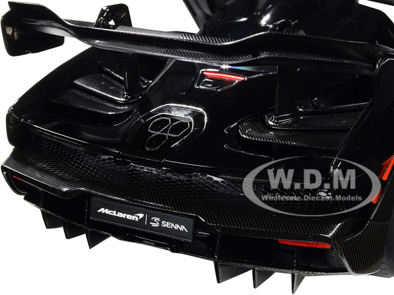 ミニカー Autoart 1/18 McLaren Senna Black Amazon.com: Autoart Mclaren Senna Stealth Cosmos Black with