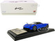 Pagani Huayra Roadster Blue Metallic Carbon Accents 1/43 Diecast Model Car LCD Models 43003
