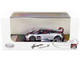 Pagani Huayra Roadster BC Silver Metallic Carbon Red White Stripes 1/64 Diecast Model Car LCD Models 64011