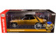 1971 Plymouth RoadRunner 440+6 Hardtop GY8 Gold Leaf Metallic Black Top Stripes Class of 1971 American Muscle 30th Anniversary 1991 2021 1/18 Diecast Model Car Autoworld AMM1258