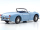Austin Healey Sprite Convertible Right Hand Drive Speedwell Blue Blue Interior 1/18 Diecast Model Car Kyosho 08953 SBL