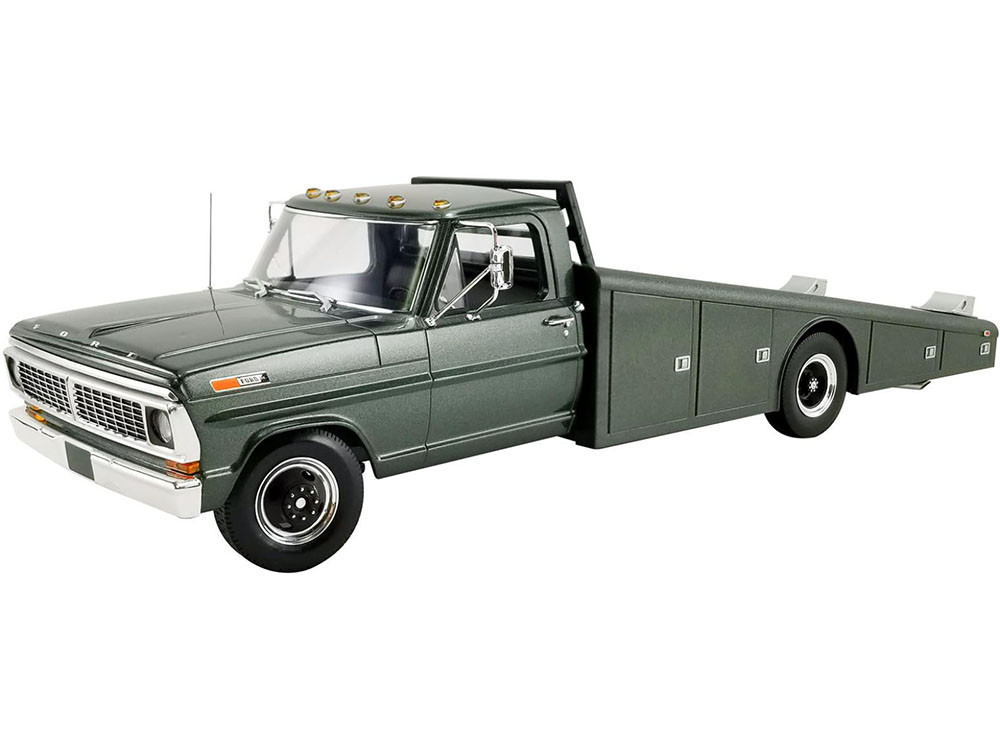 ACME 1:18 1970 Dodge D-300 Ramp Truck AAR Dan Gurney Trans Am Team Blue A1801901