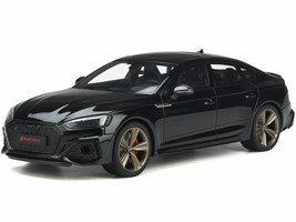 Audi RS 5 B9 Sportback Mythos Black Limited Edition 999 pieces Worldwide 1/18 Model Car GT Spirit GT312