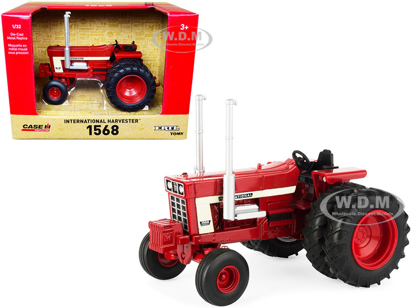 International Harvester 1568 Tractor Red Case IH Agriculture Series 1/32 Diecast Model ERTL TOMY 44225