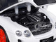 Bentley Continental Supersports ISR Convertible White Metallic Red Wheels 1/24 Diecast Model Car Optimum Diecast 724259