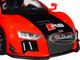 Audi R8 LMS Red Black 1/24 Diecast Model Car Optimum Diecast 724262