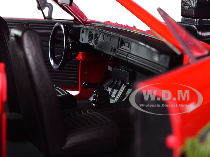 1970 Dodge Charger R/T Voodoo Charger Red Black Bigtime