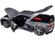 2020 Chevrolet Corvette Stingray C8 Dark Gray Metallic Hyper-Spec 1/24 Diecast Model Car Jada 32716