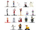 Tim Burton's The Nightmare Before Christmas Set of 18 Diecast Figurines Nano Metalfigs Series Jada 32912