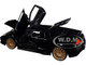 Lamborghini Murcielago LP640 Black Copper Wheels Hyper-Spec Series 1/24 Diecast Model Car Jada 32946