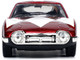 1967 Toyota 2000GT RHD Right Hand Drive Red Metallic Red Ranger Diecast Figurine Power Rangers Hollywood Rides Series 1/32 Diecast Model Car Jada 33074