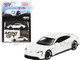 Porsche Taycan Turbo S White Limited Edition 2400 pieces Worldwide 1/64 Diecast Model Car True Scale Miniatures MGT00218