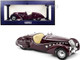 1937 Peugeot 302 Darl'mat Roadster Dark Red 1/18 Diecast Model Car Norev 184695
