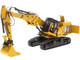 CAT Caterpillar 352 Ultra High Demolition Hydraulic Excavator with Operator Two Interchangeable Booms High Line Series 1/50 Diecast Model Diecast Masters 85663