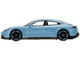 Porsche Taycan Turbo S Frozen Blue Metallic Limited Edition 1800 pieces Worldwide 1/64 Diecast Model Car True Scale Miniatures MGT00225