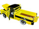 1958 Chevrolet Apache Cameo Pickup Truck Mooneyes Yellow Black Limited Edition 7000 pieces Worldwide 1/24 Diecast Model Car M2 Machines 40300-86 B
