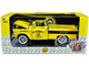 1958 Chevrolet Apache Cameo Pickup Truck Mooneyes Yellow Black Limited Edition 7000 pieces Worldwide 1/24 Diecast Model Car M2 Machines 40300-86 B