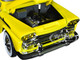 1958 Chevrolet Apache Cameo Pickup Truck Mooneyes Yellow Black Limited Edition 7000 pieces Worldwide 1/24 Diecast Model Car M2 Machines 40300-86 B
