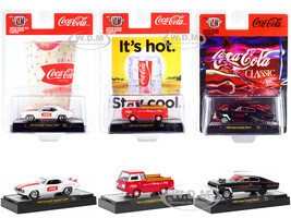 Auto Haulers Coca-Cola Set of 3 Pieces Great Release Limited Edition to 5,880 Pieces Worldwide 1/64 Diecast Models by M2 Machines 56000-TW01