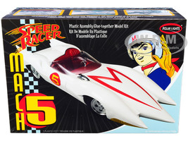 Skill 2 Model Kit Speed Racer Mach 5 1/25 Scale Model Polar Lights POL990 M