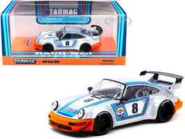 Details about   Tarmac works Porsche RWB 964 White w/red Stripe 1/64 ... 