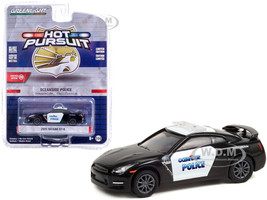 2015 Nissan GT-R Black White Oceanside Police California Hot Pursuit Series 38 1/64 Diecast Model Car Greenlight 42960 D