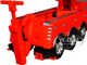 Kenworth T880 with Century Model 1060 Rotator Wrecker Tow Truck Viper Red 1/50 Diecast Model First Gear 50-3465