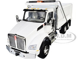 Kenworth T880 Dump Truck White 1/50 Diecast Model First Gear 50-3471