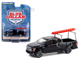 Black 2015 Ford F-150 LT 1//64 Scale Diecast Model Toy Car Greenlight 27840E