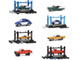 Model Kit 4 piece Car Set Release 41 Limited Edition 8280 pieces Worldwide 1/64 Diecast Model Cars M2 Machines 37000-41