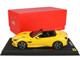Ferrari Portofino M Convertible Giallo Modena Yellow DISPLAY CASE Limited Edition 24 pieces Worldwide 1/18 Model Car BBR P18193 F