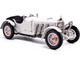 1928 Mercedes Benz SSK White Hermann zu Leiningen Limited Edition 1000 pieces Worldwide 1/18 Diecast Model Car CMC M-190