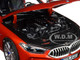 2018 BMW M850i Coupe Orange Metallic 1/18 Diecast Model Car Norev 183285
