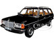 1982 Mercedes Benz 200 T Black 1/18 Diecast Model Car Norev 183735