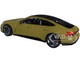 2021 Audi RS E-Tron GT Olive Green Metallic Carbon Top 1/18 Diecast Model Car Norev 188380