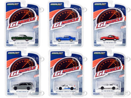 Greenlight Muscle Set of 6 Cars Series 25 1/64 Diecast Model Cars Greenlight 13300