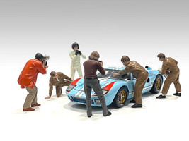Race Day 1 6 piece Figurine Set for 1/18 Scale Models American Diorama 76283 76284 76285 76286 76287 76288