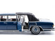 1965-1981 Mercedes Benz 600 Pullman W100 Landaulet Limousine Convertible Functional Softtop Blue 1/18 Diecast Model Car CMC M-205